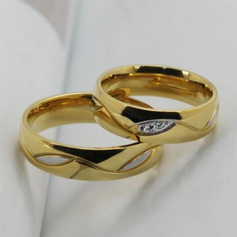 22 Kt 916 Gold Couple Ring