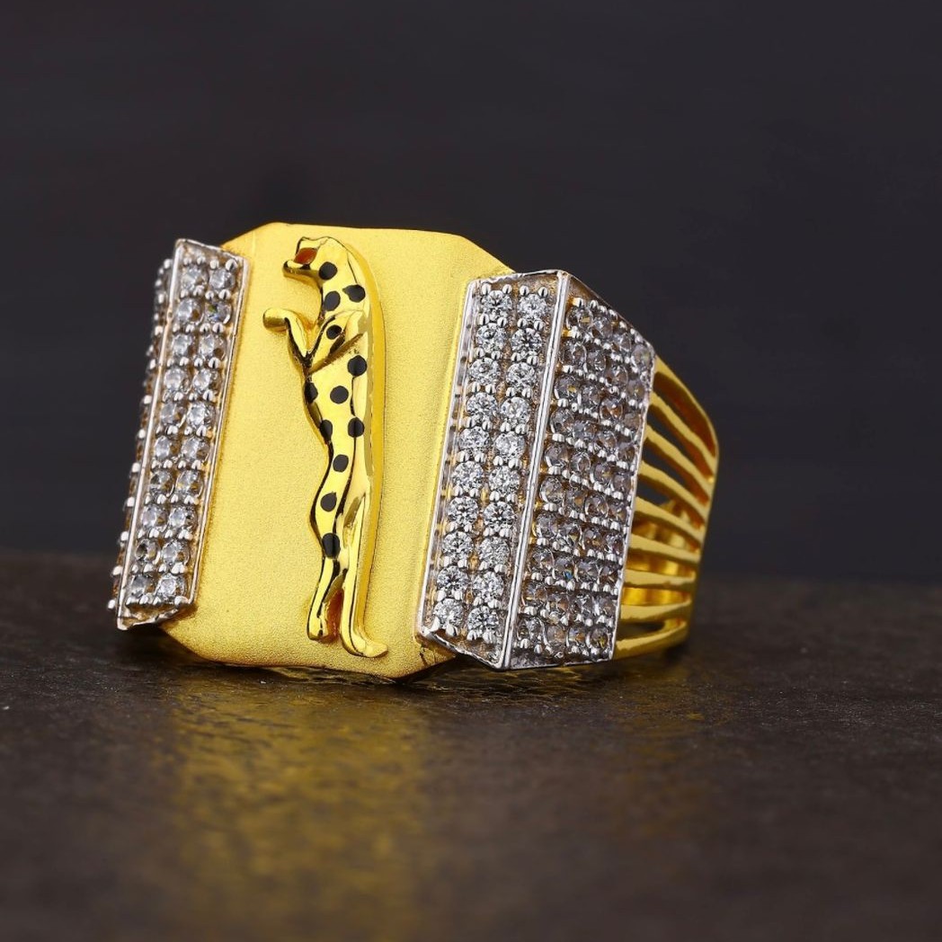 916 Gold Jaguar Ring For Men