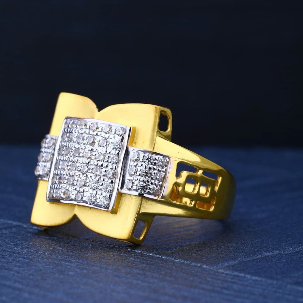 916 Gold Handmade Mens Ring