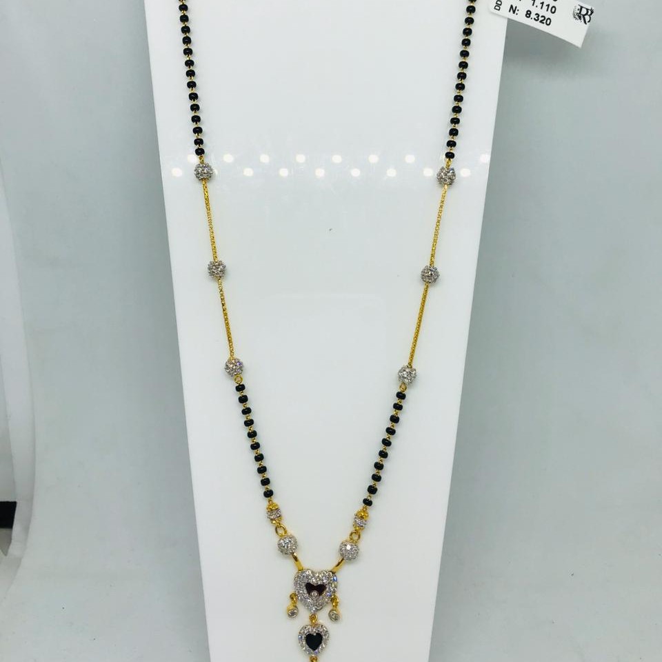 916 Daimond Dokiya Mangalsutra DDC386