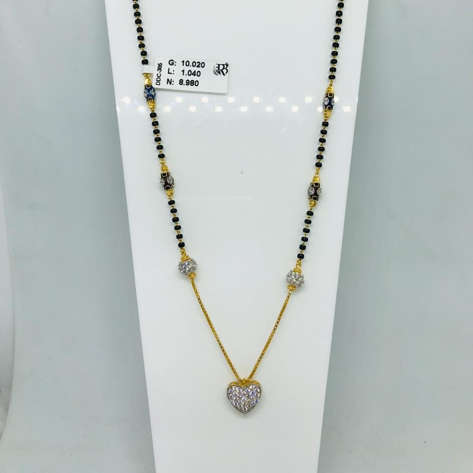 916 Daimond Dokiya Mangalsutra DDC385