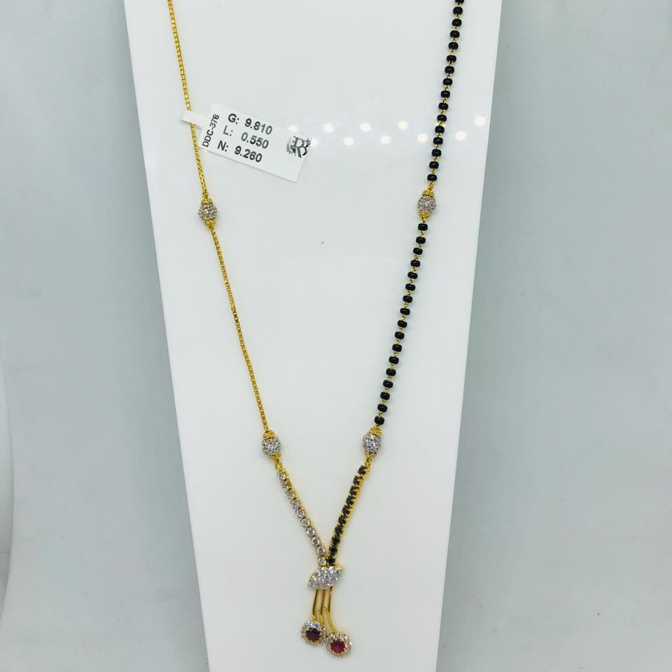 916 Daimond Dokiya Mangalsutra DDC378