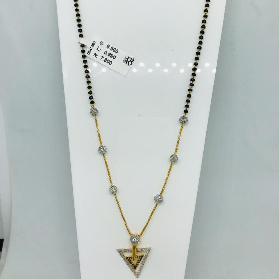 916 Daimond Dokiya Mangalsutra DDC381