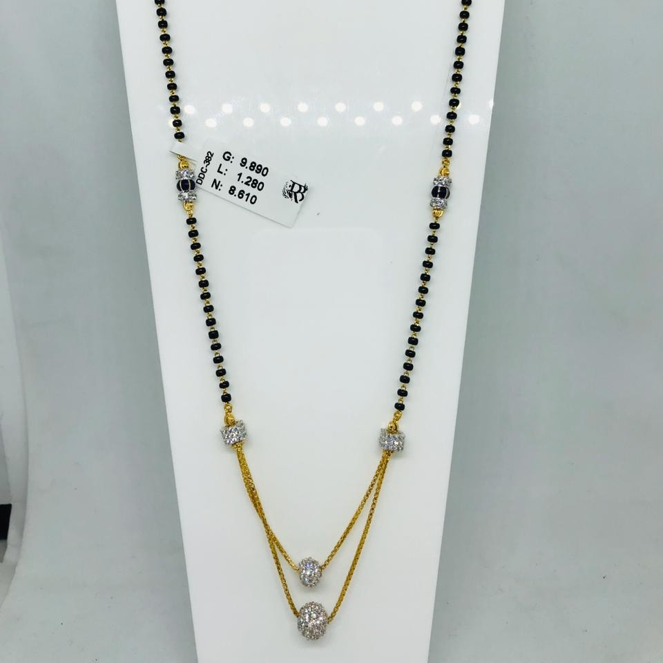 916 Diamond Dokiya Mangalsutra DDC382