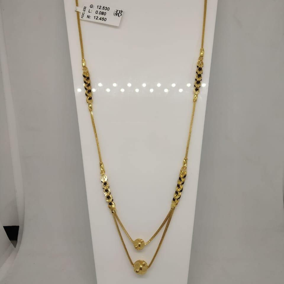 916 Chain Mangalsutra Dokiya RBO FDC232