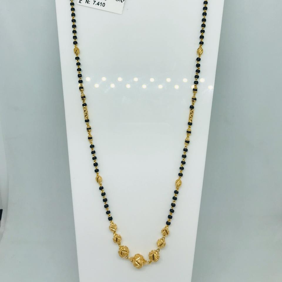 916 Mangalsutra plain Dokiya RBO PDC161