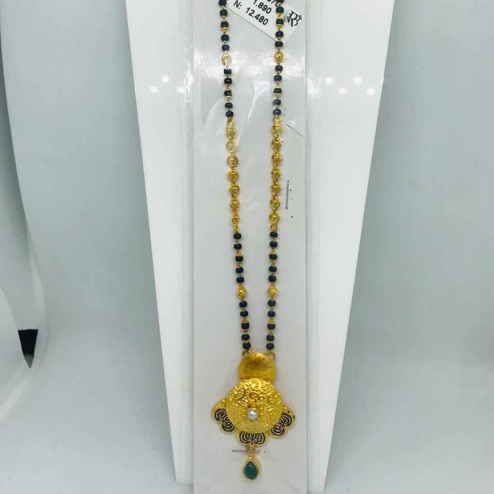 22k Antique Mangalsutra RBO AMS80