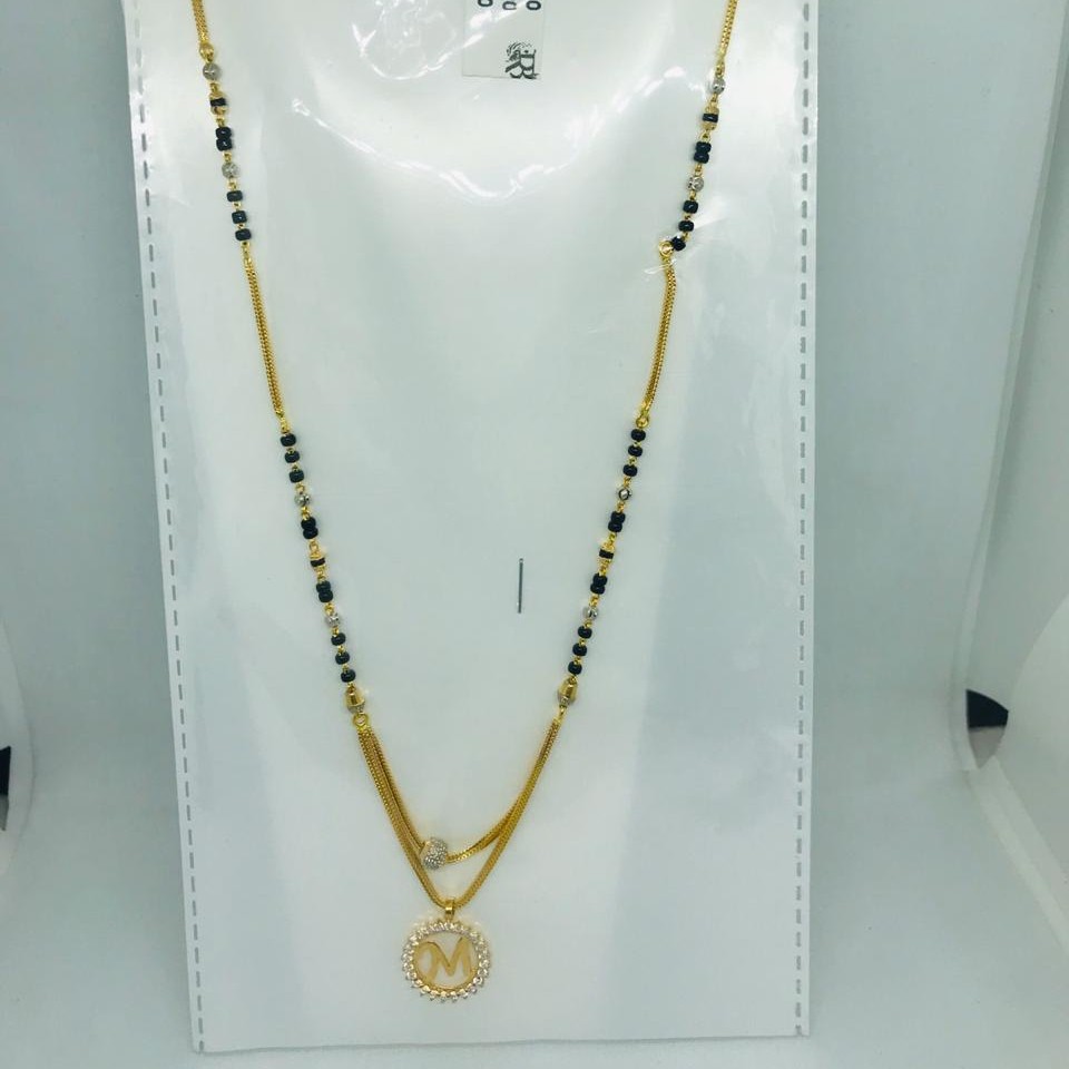 916 plain Fancy Mangalsutra Dokiya RBO FDC150