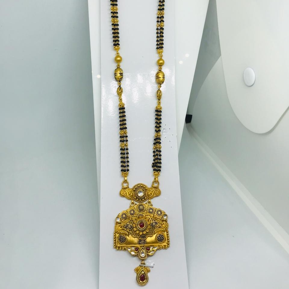 22k Antique Mangalsutra RBO AMS382