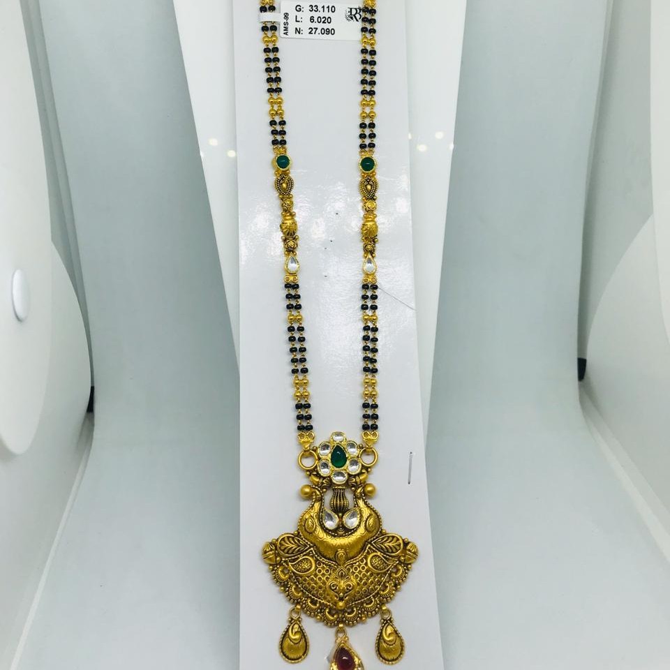 22k Antique Mangalsutra RBO AMS99