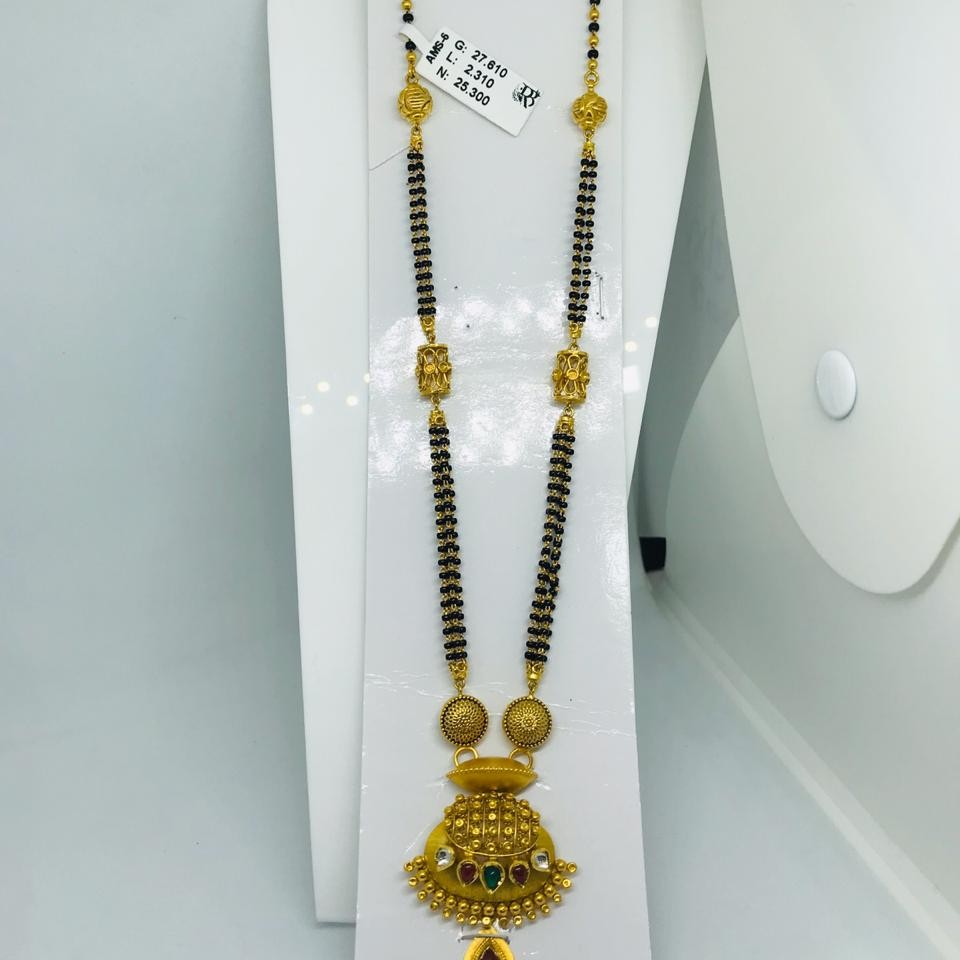 22k Antique Mangalsutra RBO AMS6