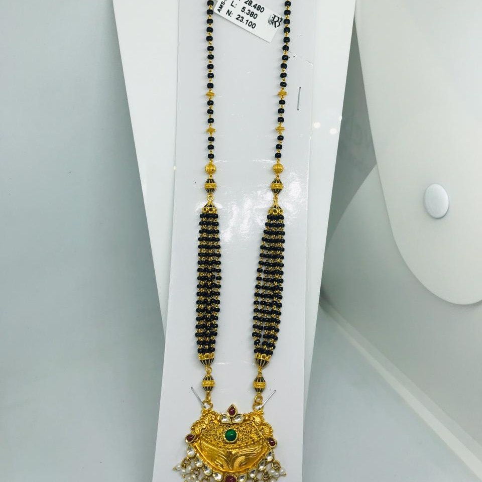 22k Antique Mangalsutra RBO AMS24