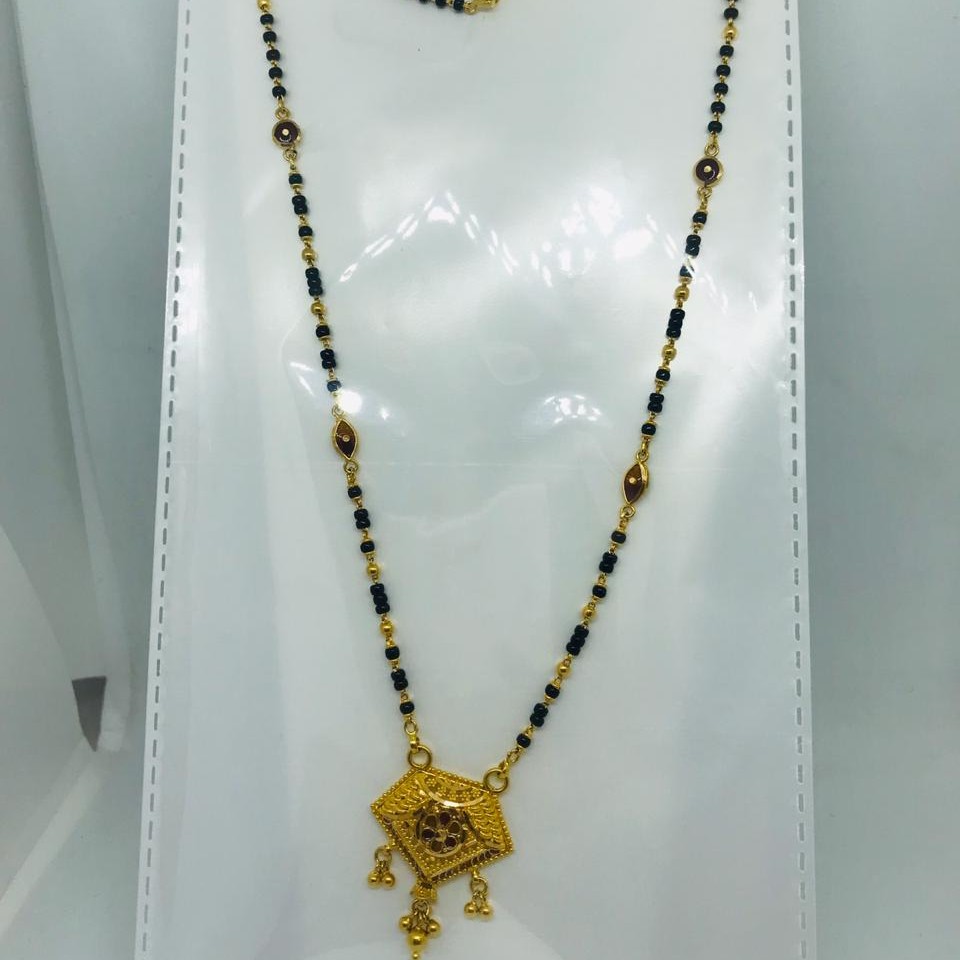916 Plain Calcutti Mangalsutra Dokiya RBO CMS40
