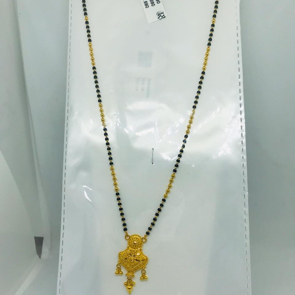 916 Plain Calcutti Mangalsutra Dokiya RBO CMS62