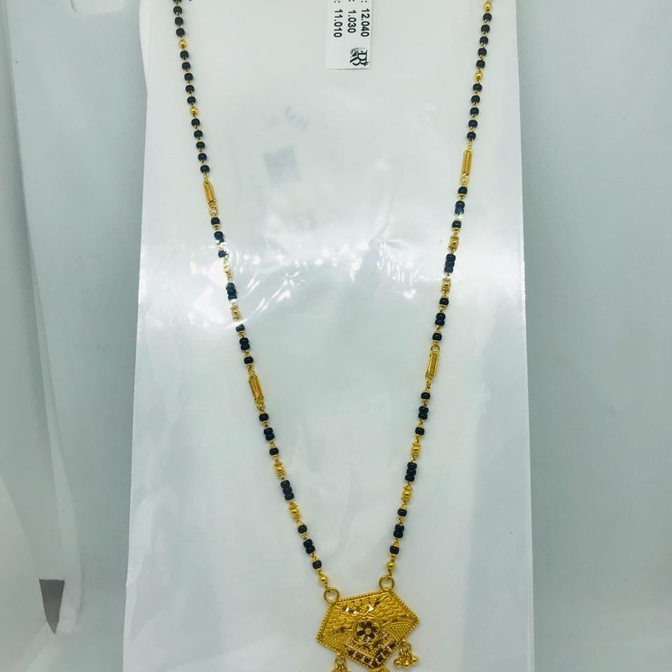 916 Plain Calcutti Mangalsutra Dokiya RBO CMS35