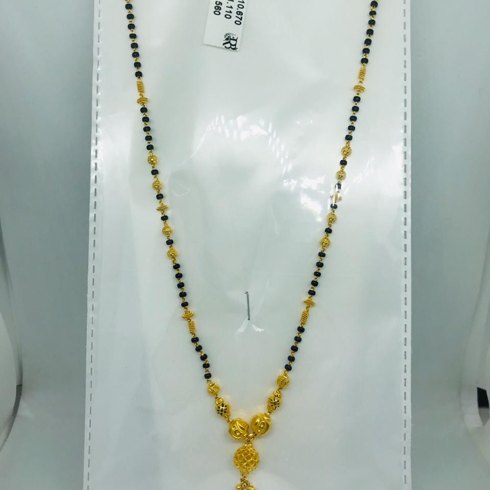 22k antique Mangalsutra dokiya rbc adc173