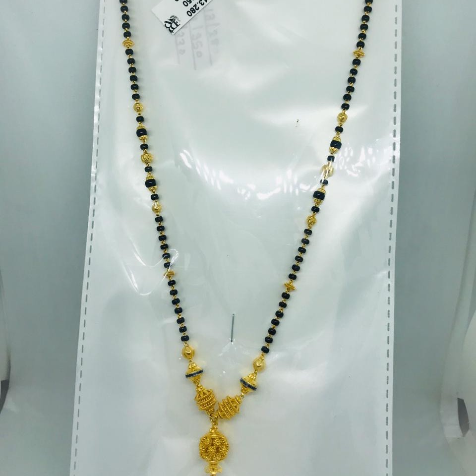 22k antique Mangalsutra dokiya rbc adc159