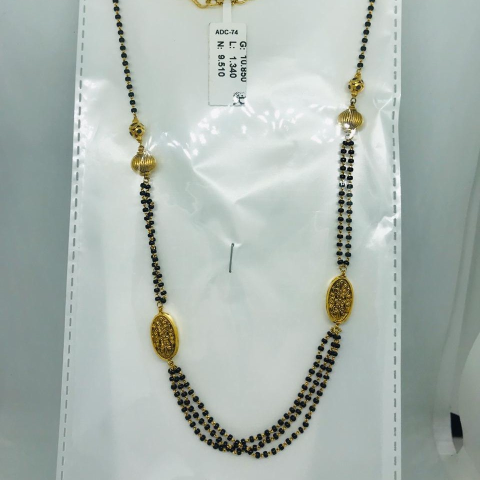 22k antique Mangalsutra dokiya rbc adc74