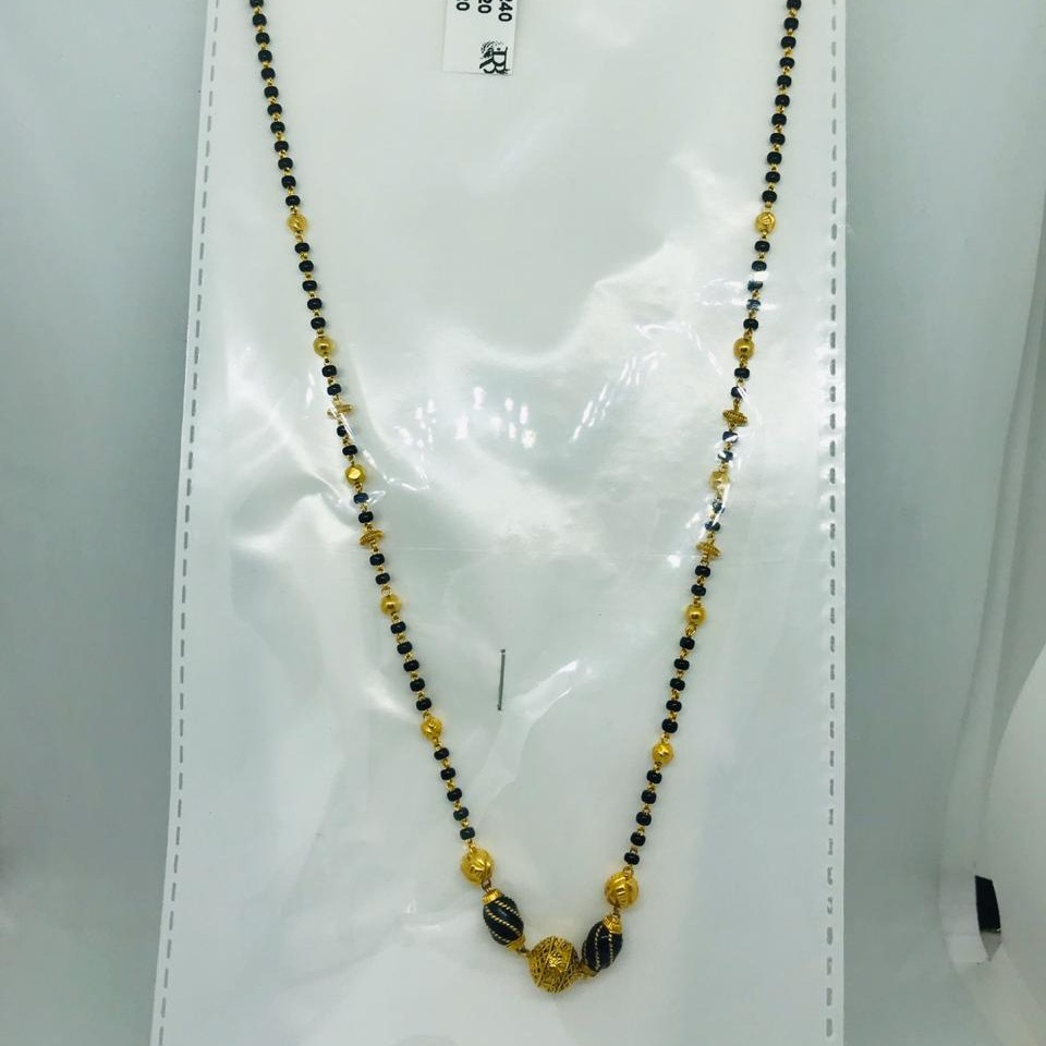 22k antique Mangalsutra dokiya rbc adc127
