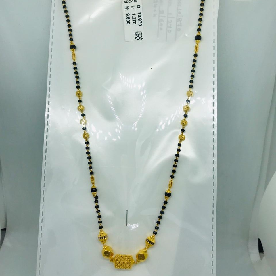 22k antique Mangalsutra dokiya rbc adc148