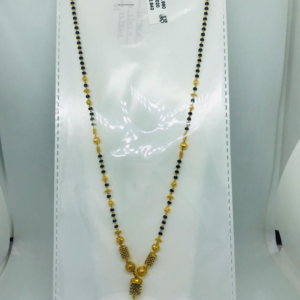 22k antique Mangalsutra dokiya rbc adc124