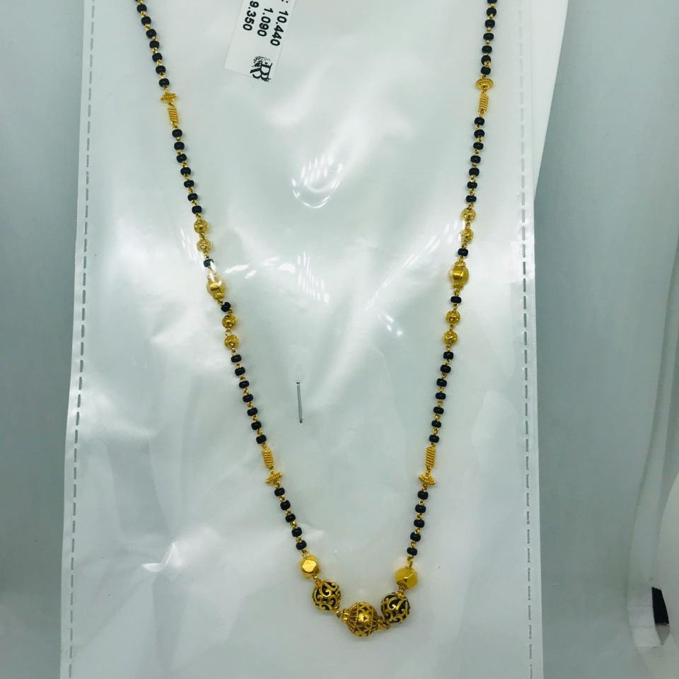 22k antique Mangalsutra dokiya rbc adc121