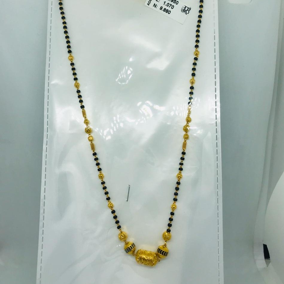 22k antique Mangalsutra dokiya rbc adc125