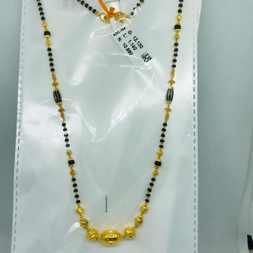 22k antique Mangalsutra dokiya rbc adc154