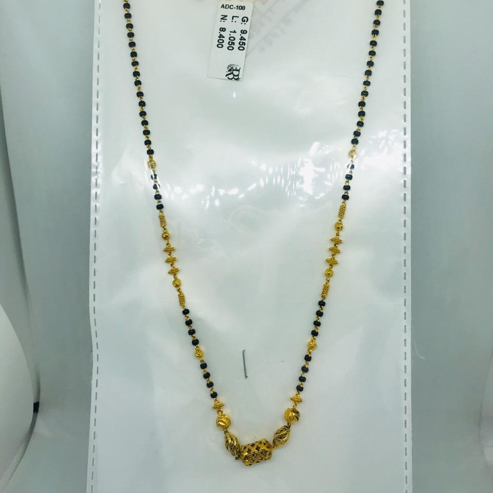 22k antique Mangalsutra dokiya rbc adc108