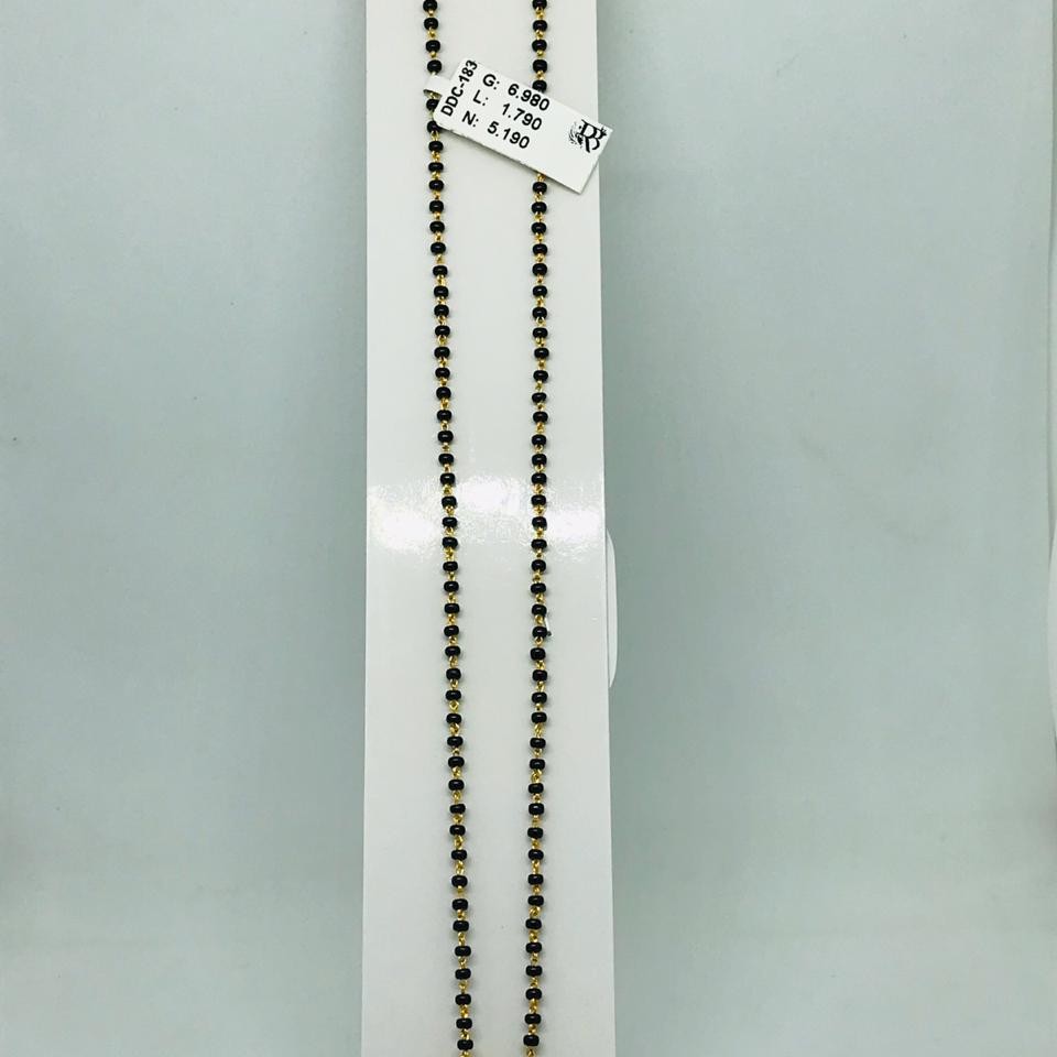 916 Diamond Mangalsutra Dokiya RBO DDC183