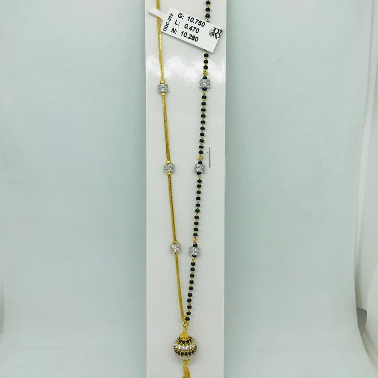 916 Diamond Mangalsutra Dokiya RBO DDC312