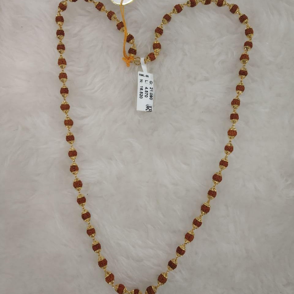 916 Rudrax mala 24 inch RBO RML55