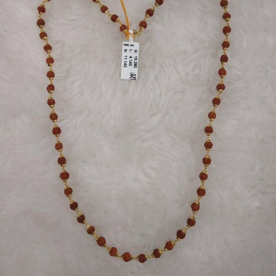 916 Rudrax mala 24 inch RBO RML54
