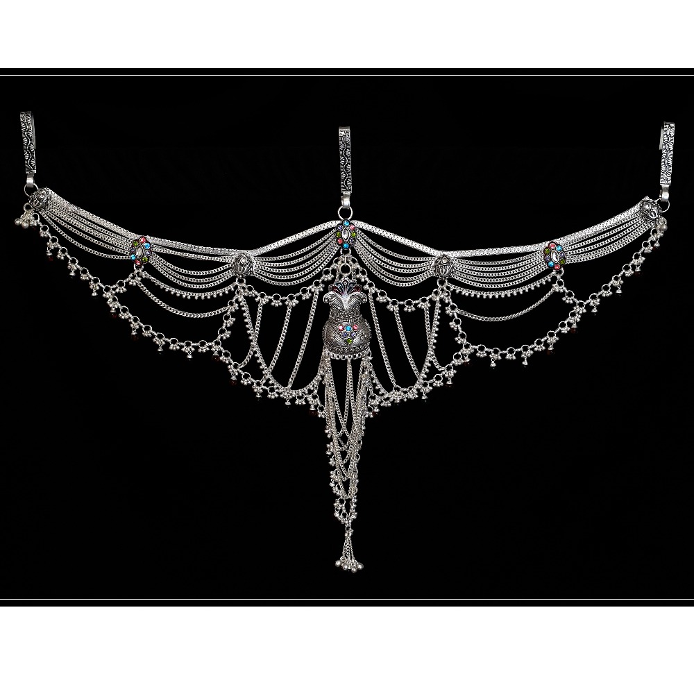 SILVER OXIDISED KANDORA