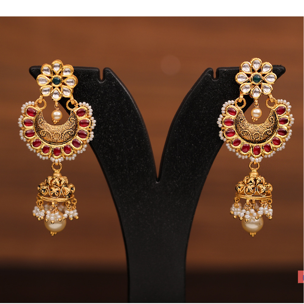 22K JADTAR EARRINGS