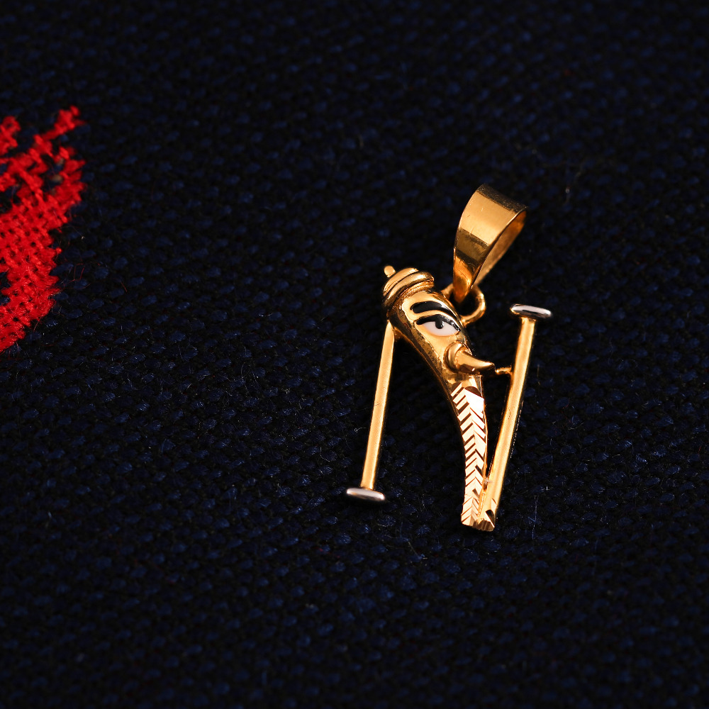 22K ALPHABET PENDANT