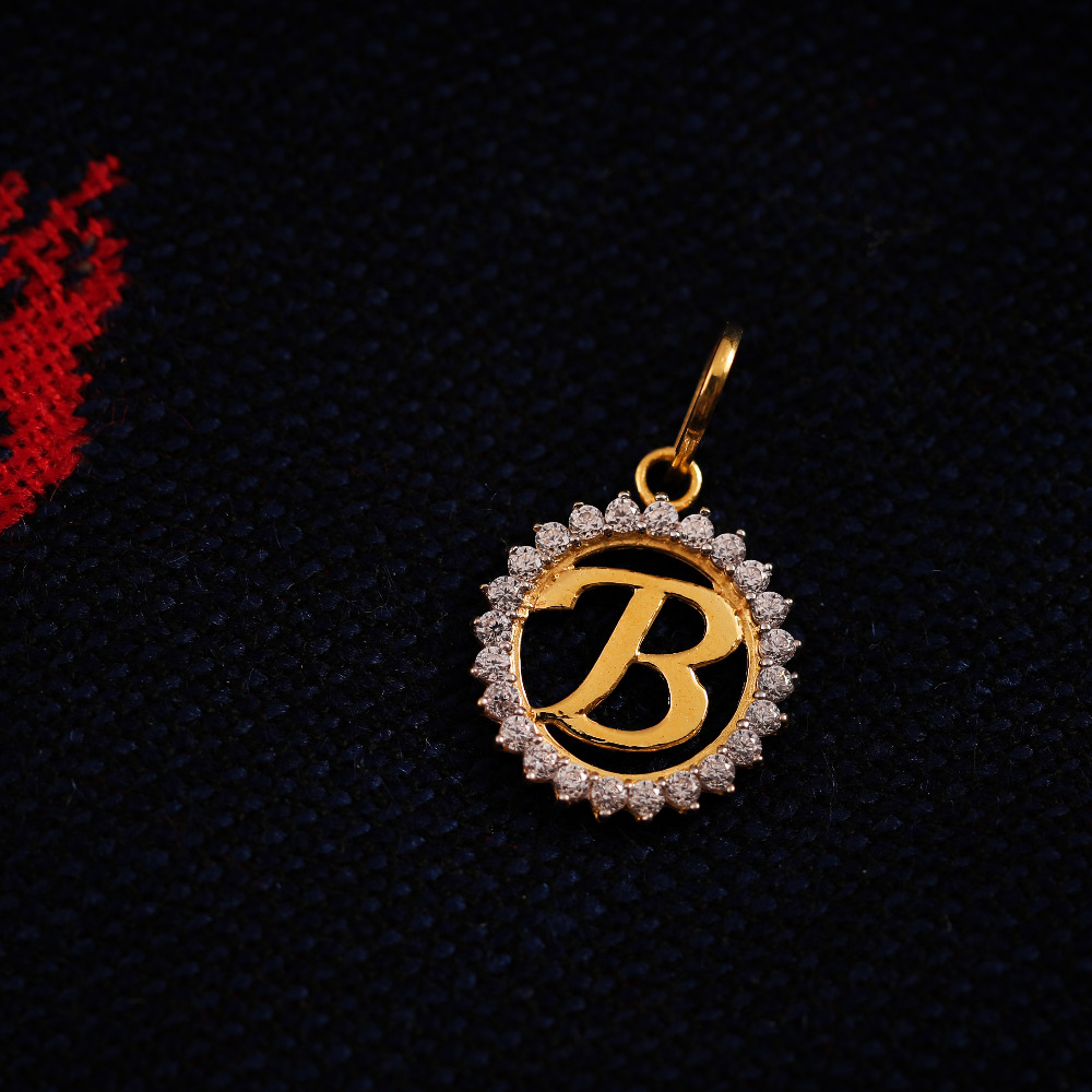 18K ROUND PENDANT