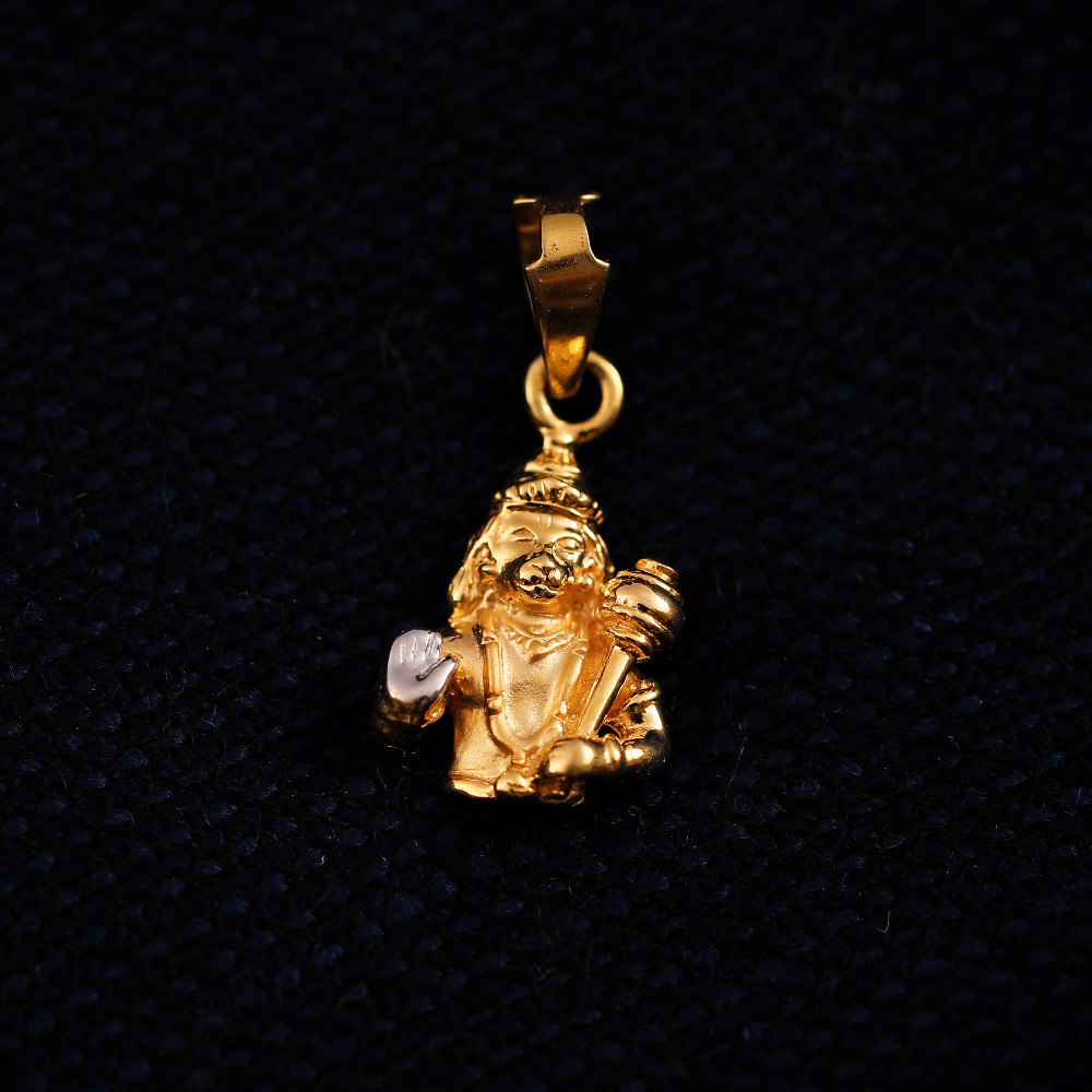 22K HANUMANJI PENDANT