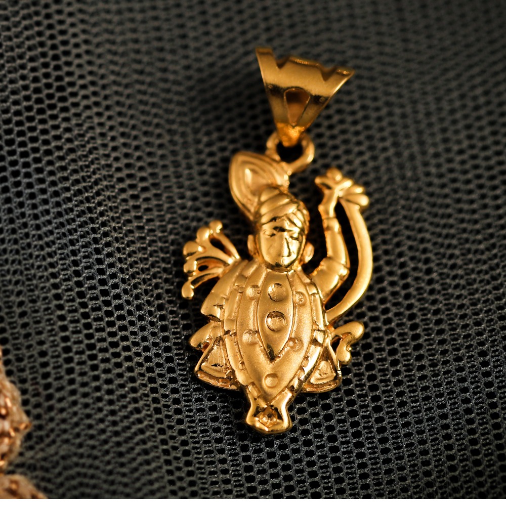 22K SHREENATH PENDANTS
