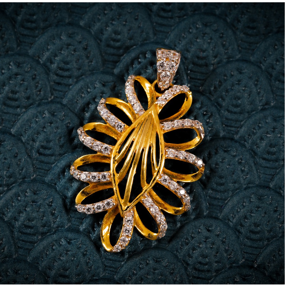 22K CZ CLASSIC PENDANTS