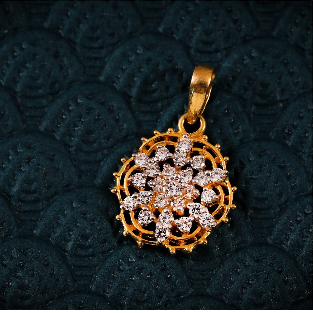 22K CZ CLASSIC PENDANTS
