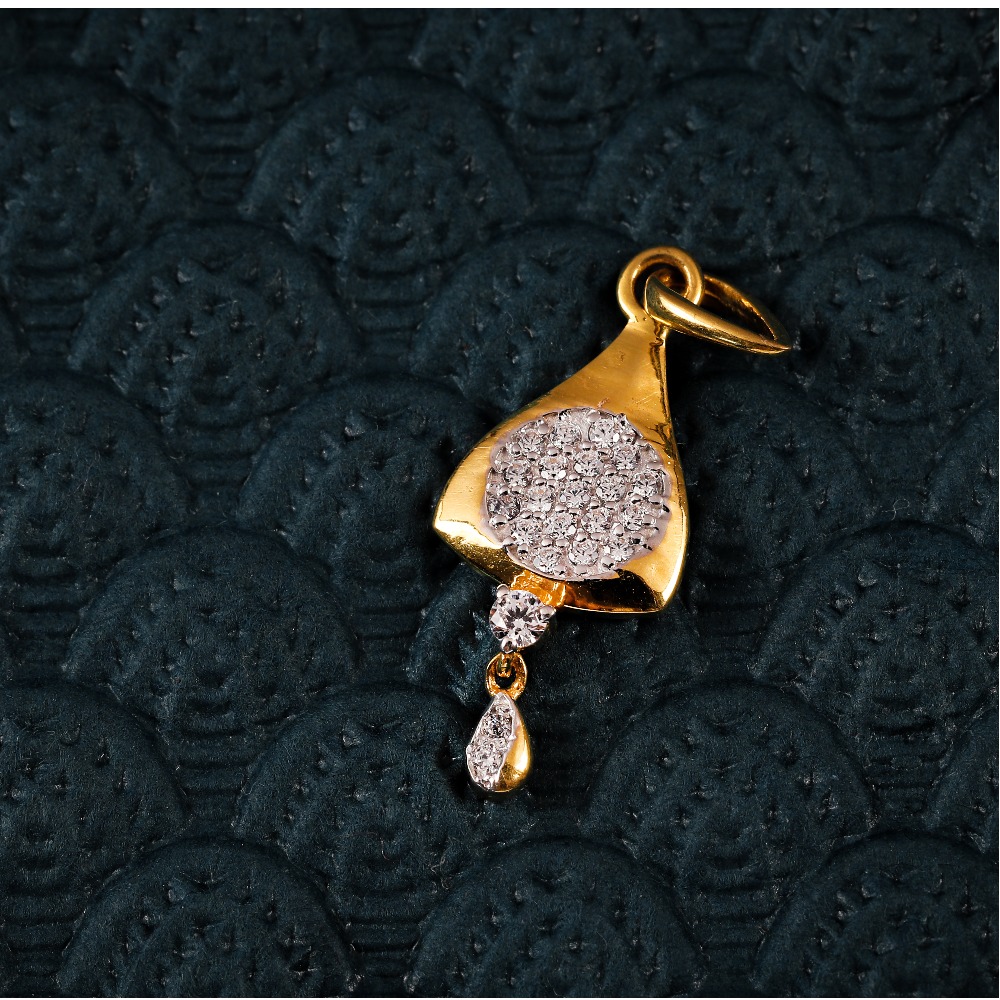 22K CZ CLASSIC PENDANTS