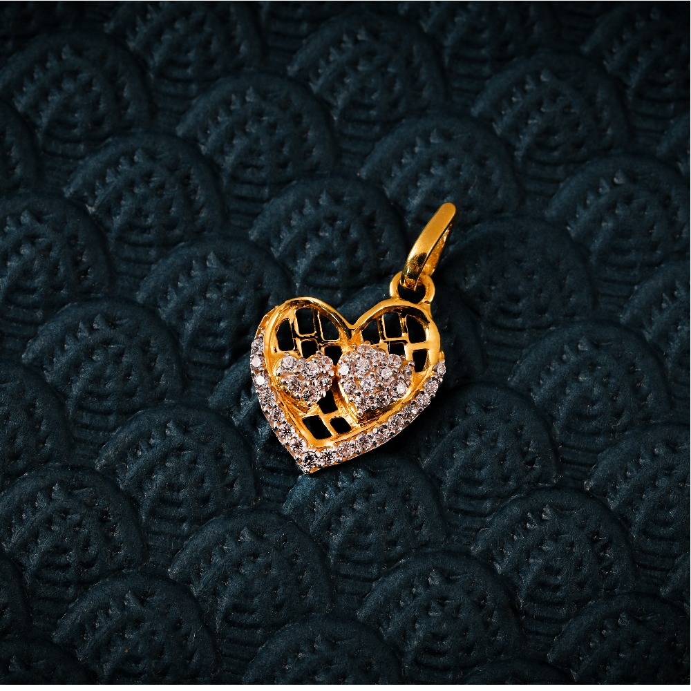 22K CZ LADIES PENDANTS