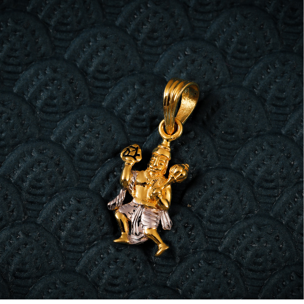 22K HANUMANJI PENDANT