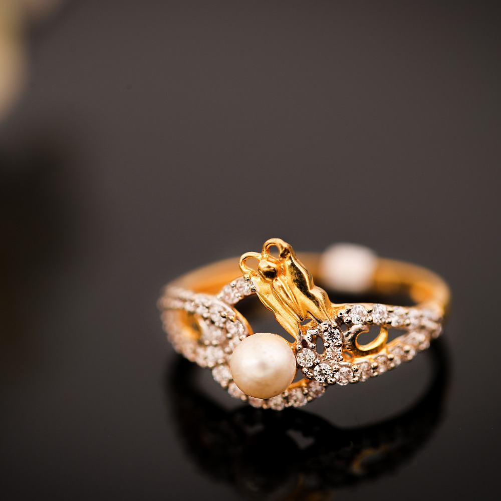 22K PERL LEDIS RING