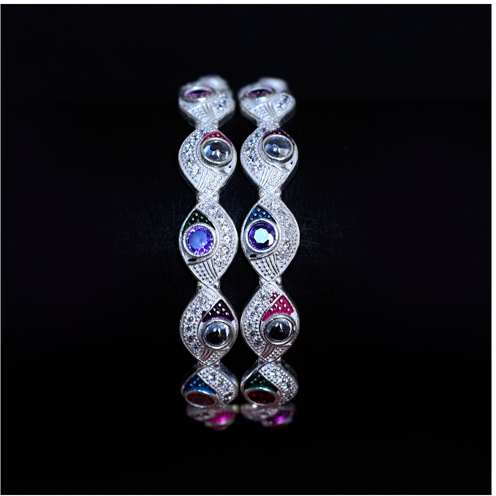 SILVER COLOUR STONE KADLI 2.4