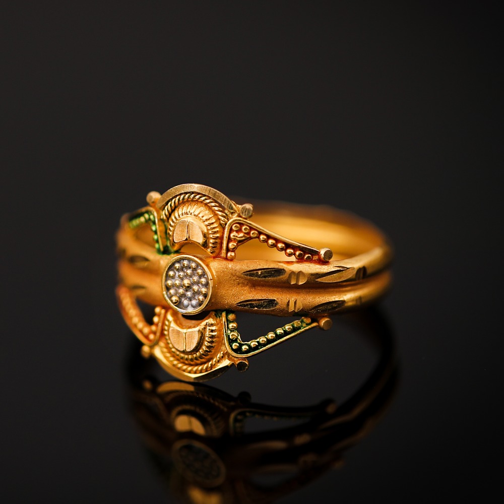 22k ladies fancy ring