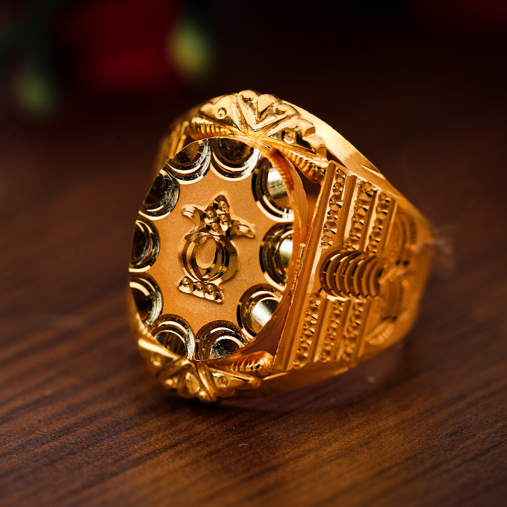 22K PLAIN JENTS RING
