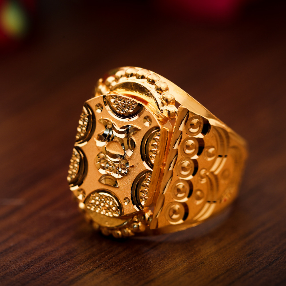 22K PLAIN JENTS RING