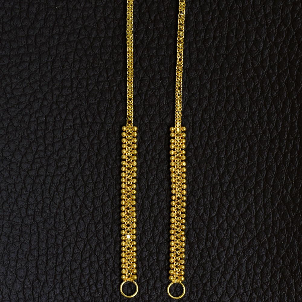 22K EARRINGS CHAIN